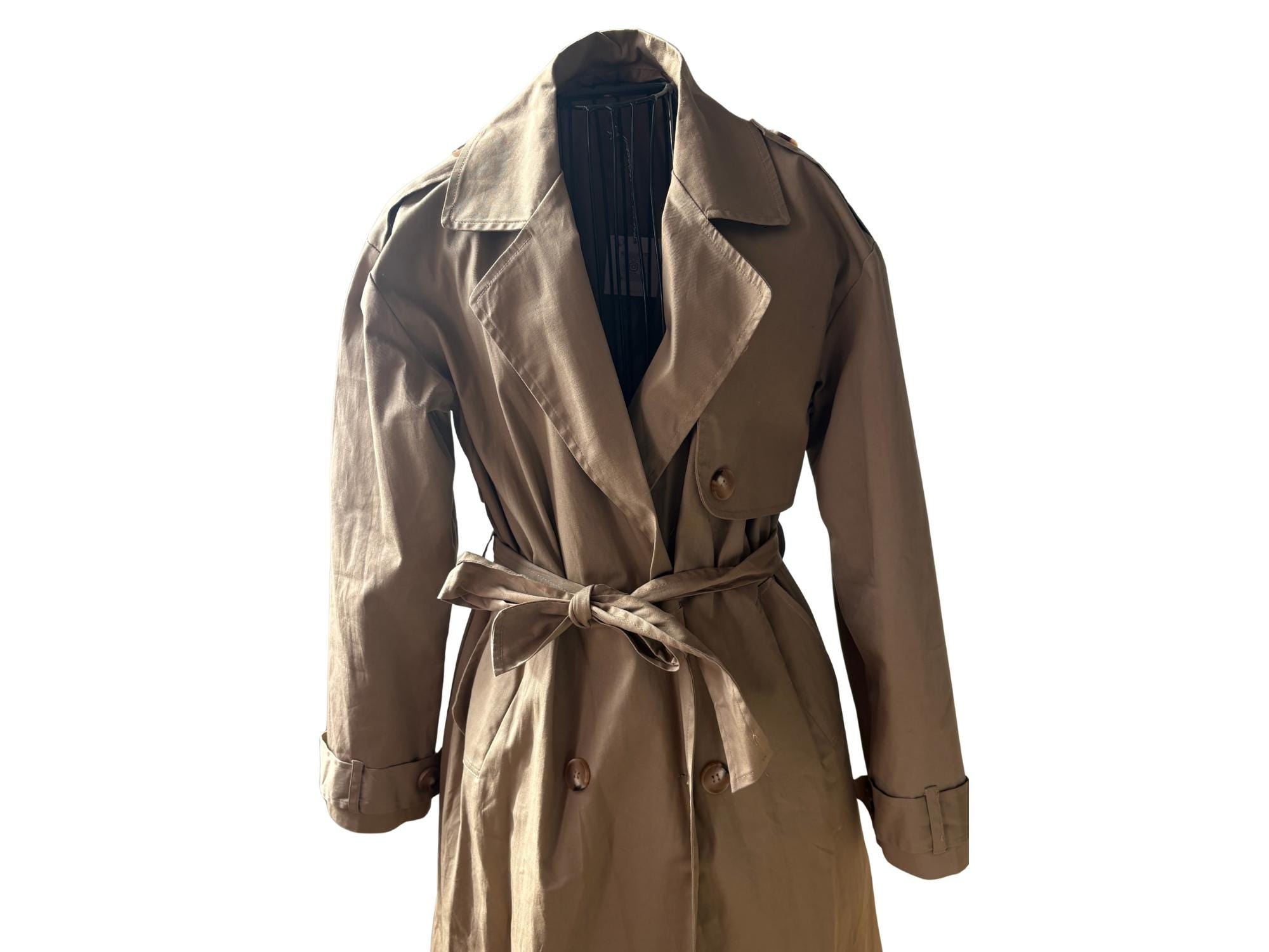 Classic Italian Trench Coat – Made in Italy