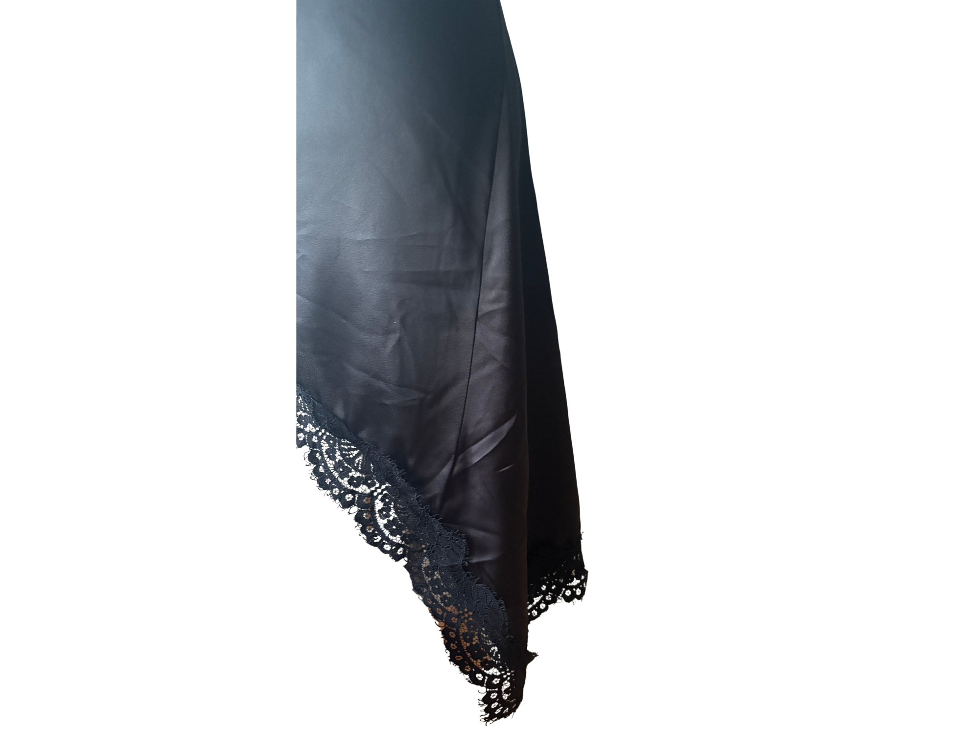 Ciara Satin & Lace Dress