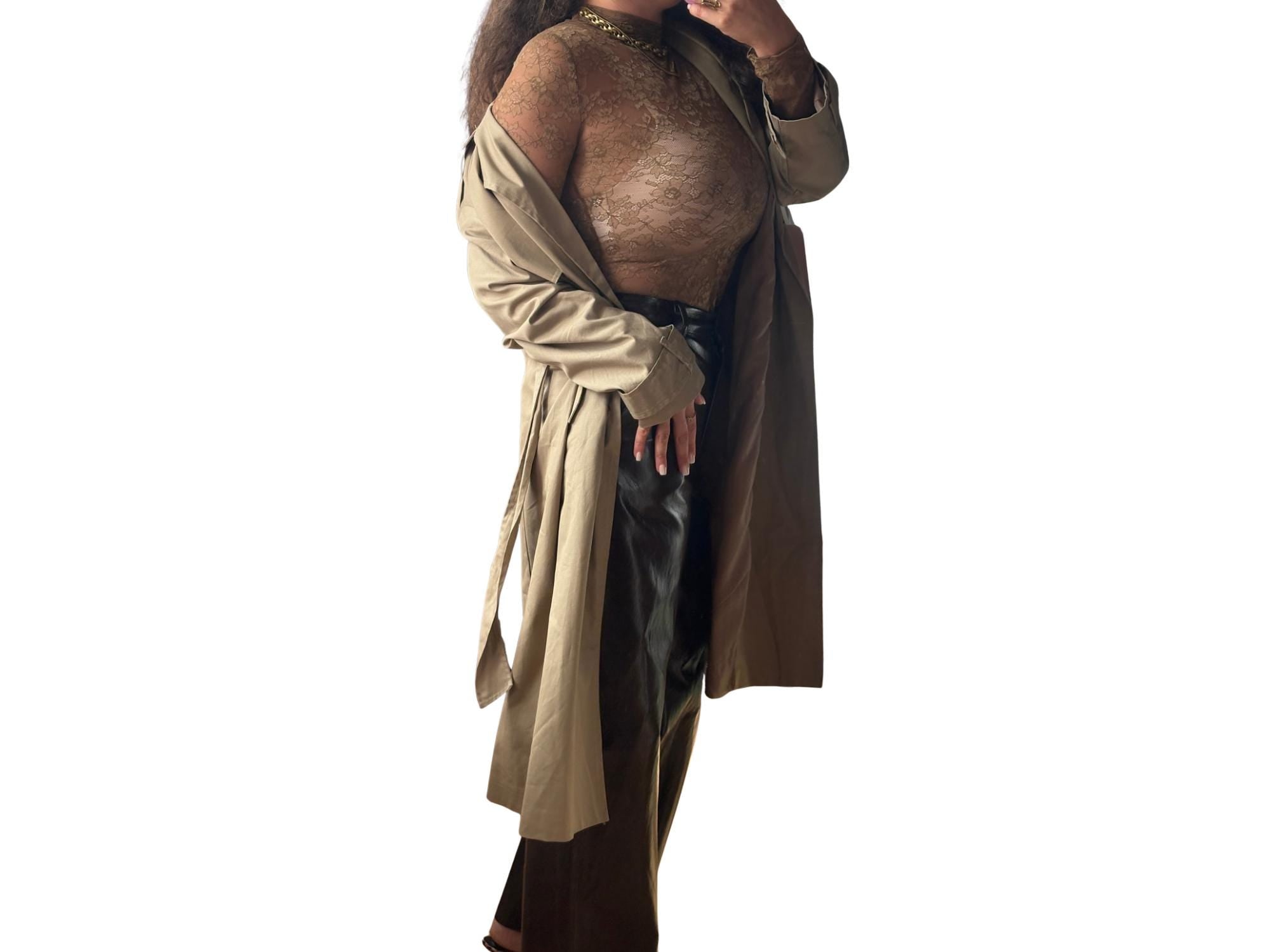 Classic Italian Trench Coat – Made in Italy