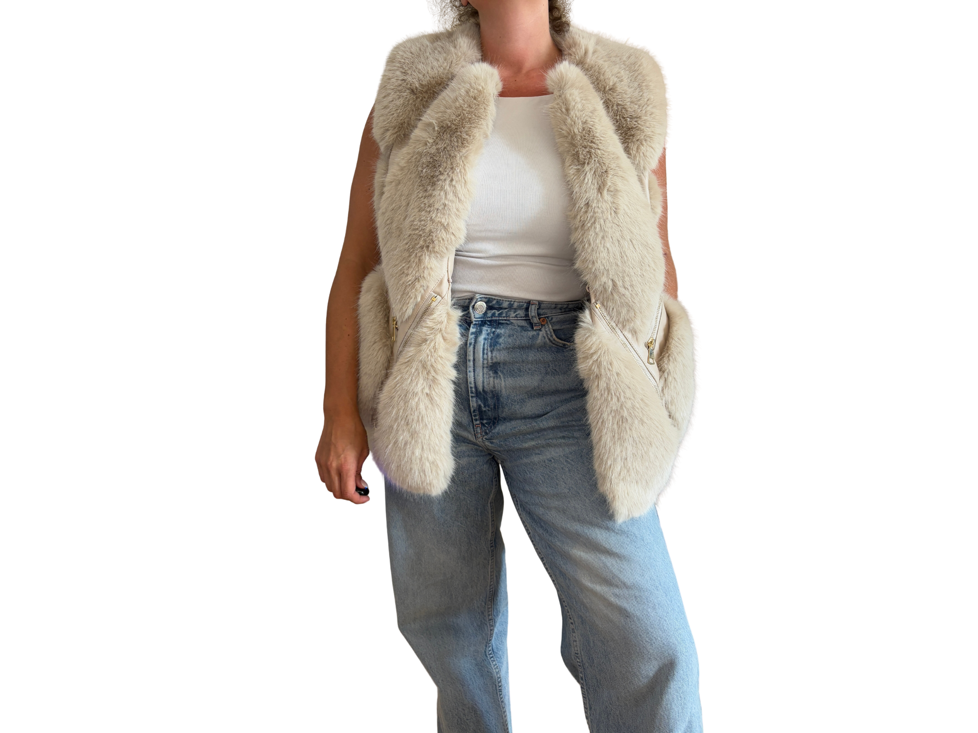 Leilah Faux Fur Vest