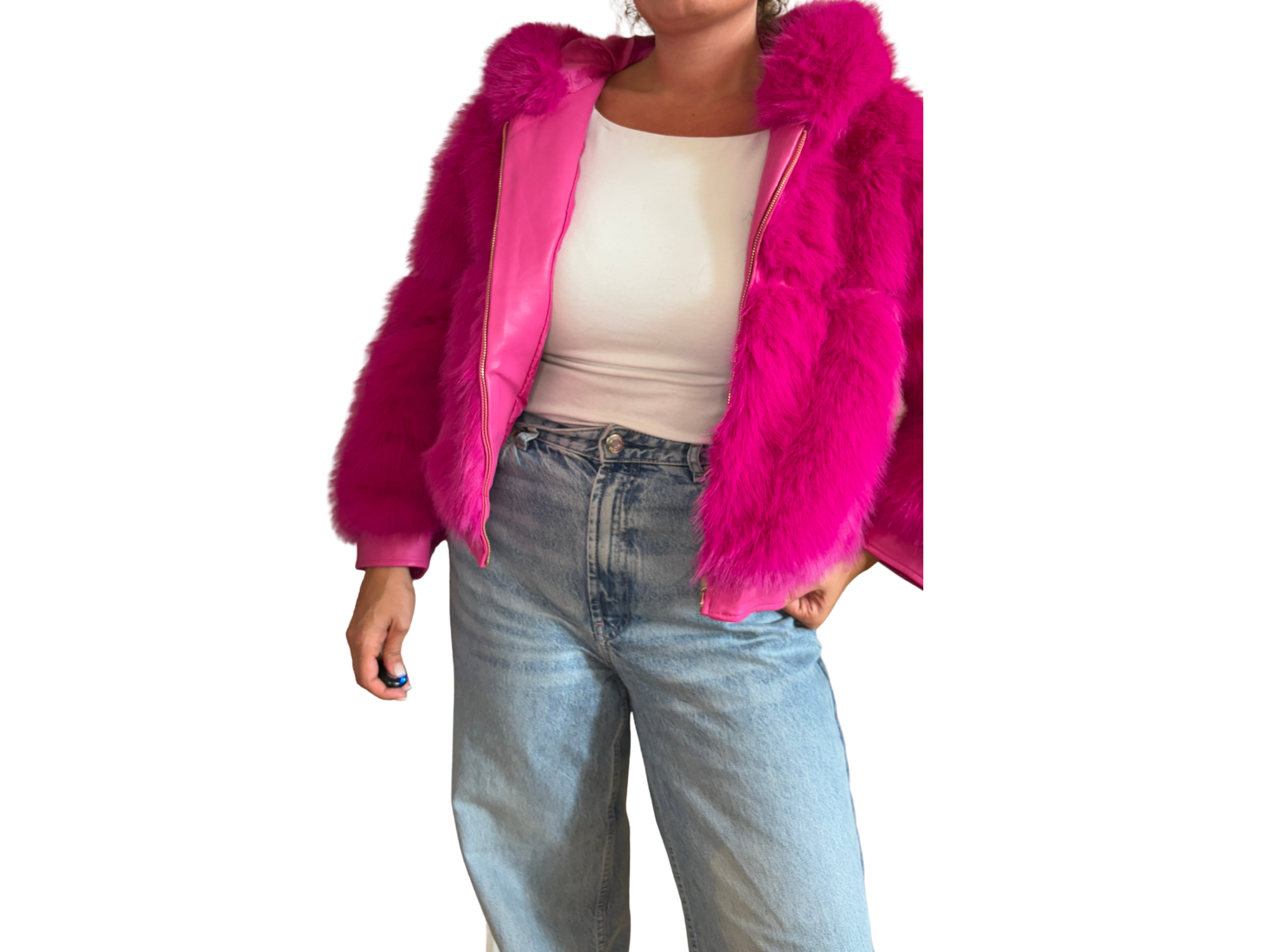Marlene Faux Fur Hoodie