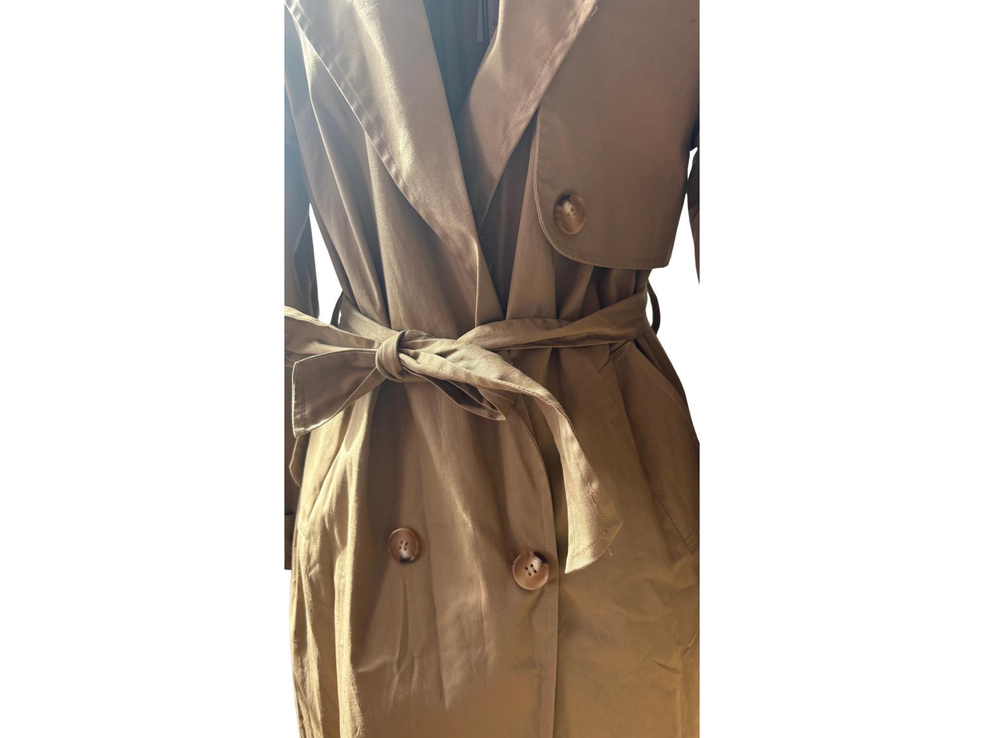 Classic Italian Trench Coat – Made in Italy