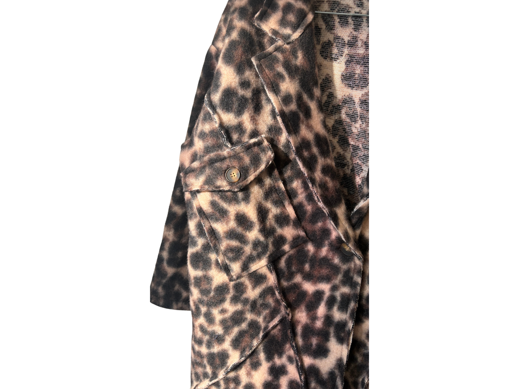Long Cheetah Coat