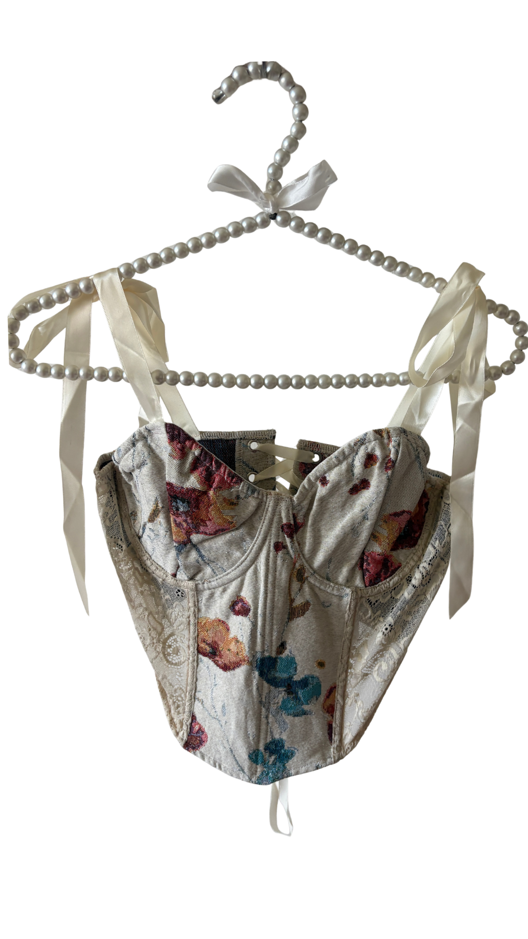 Romantic Denim Corset