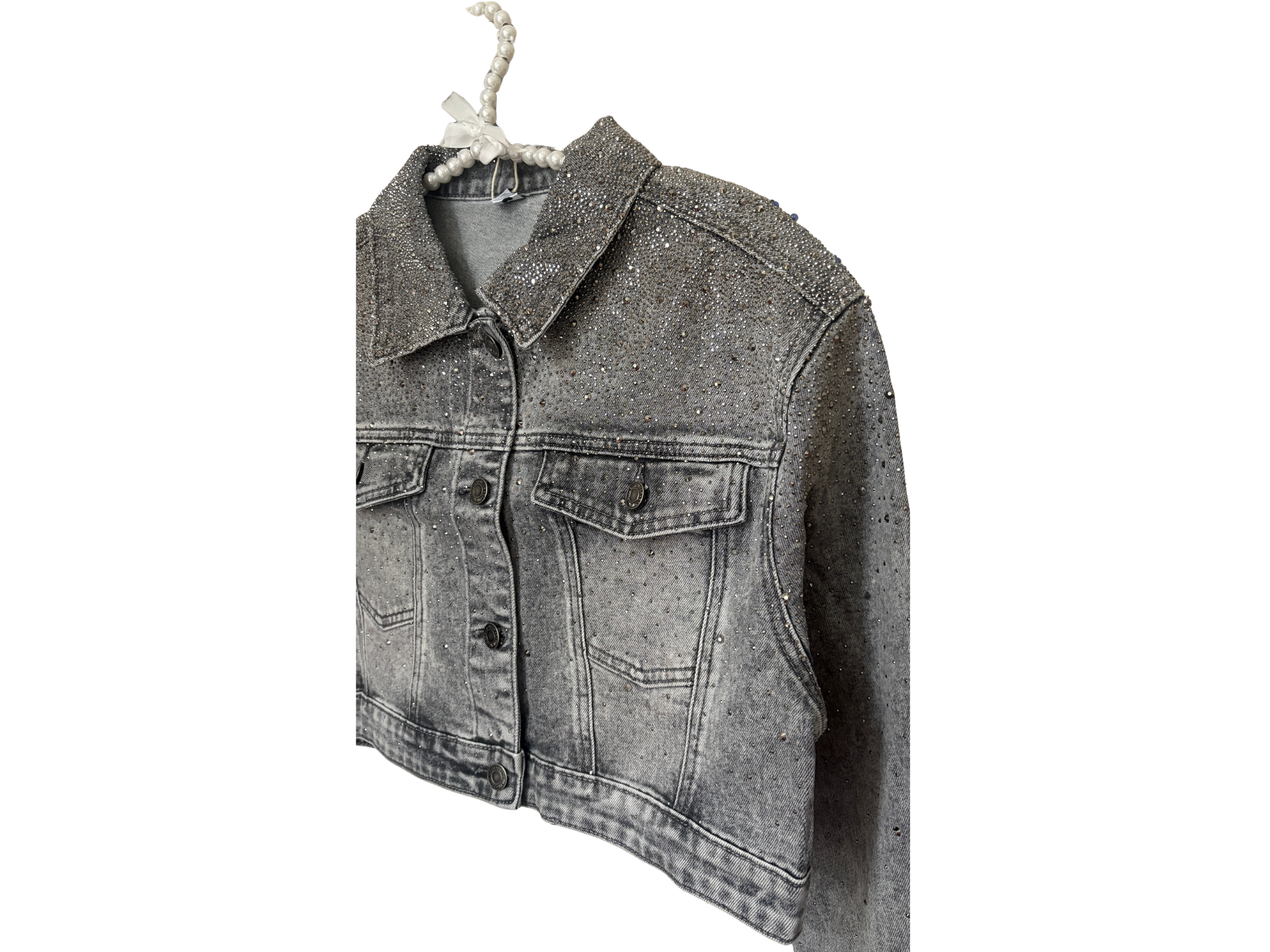 Sparkling Cropped Jacket 🪩