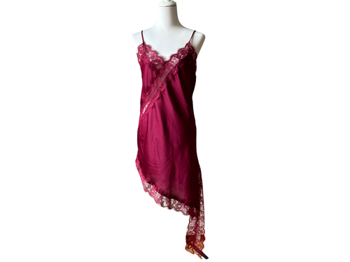Clara Satin Lace Dress