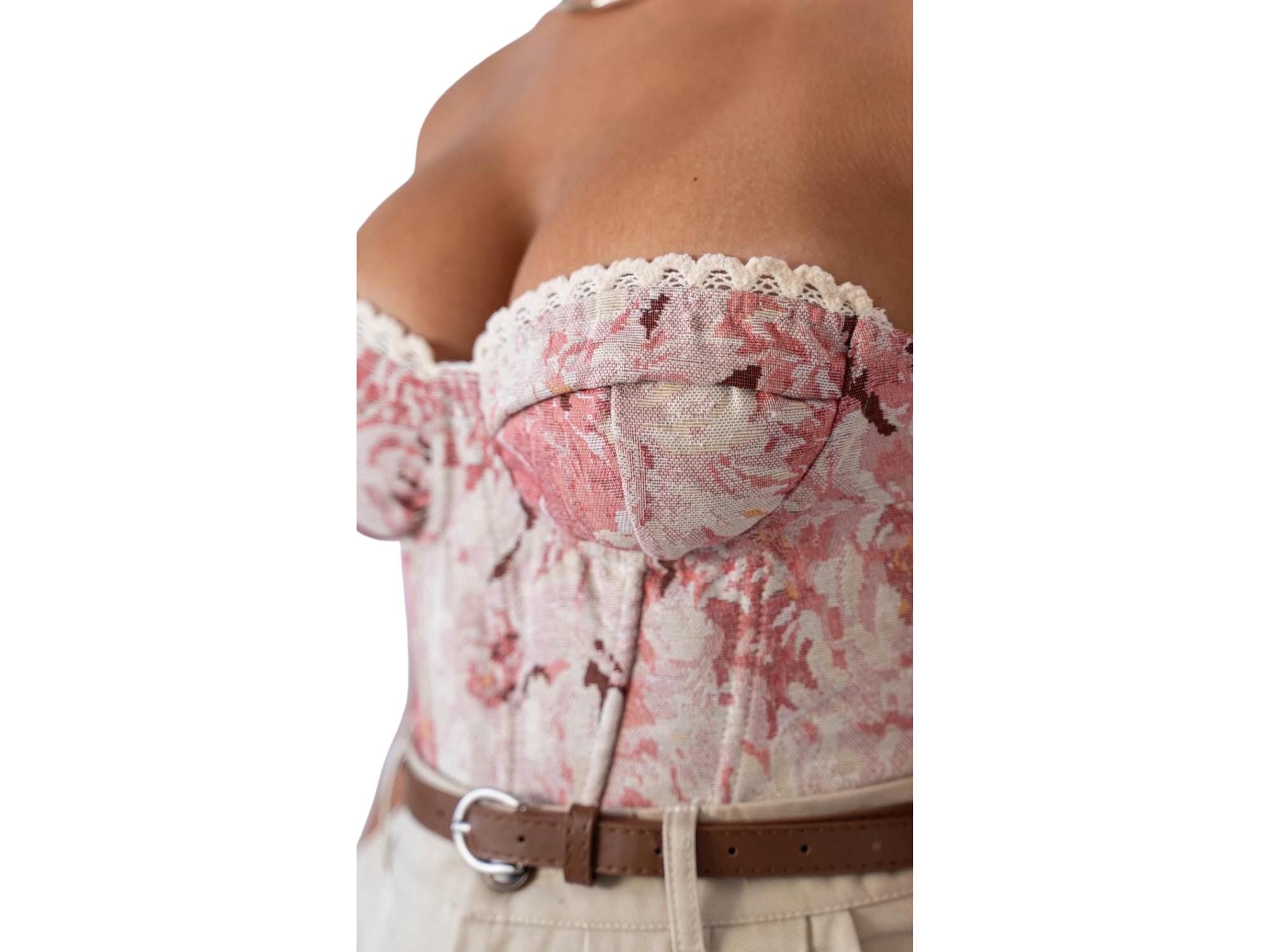 Romantic Floral Corset – Available in 3 Colors