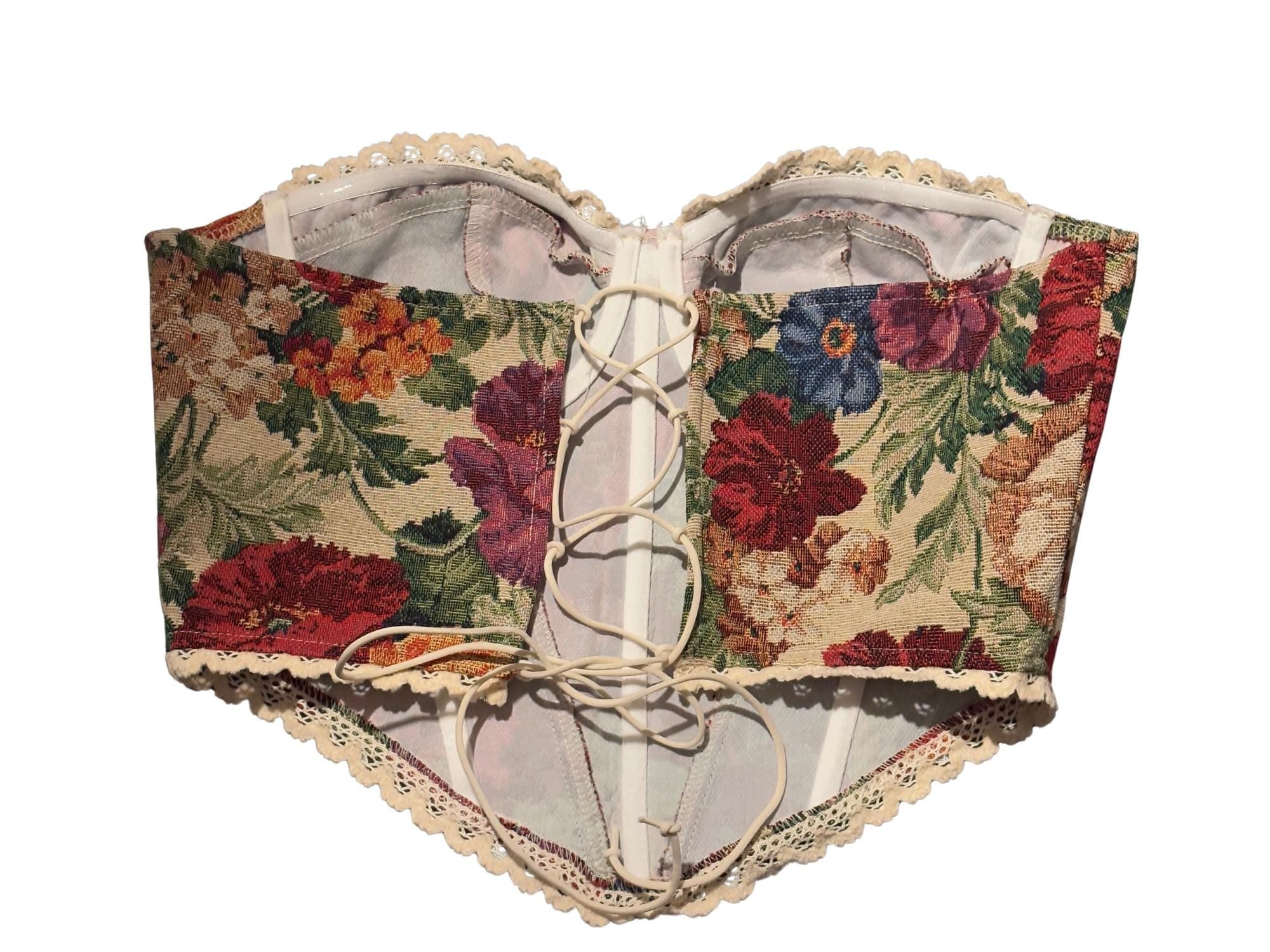 Romantic Floral Corset – Available in 3 Colors