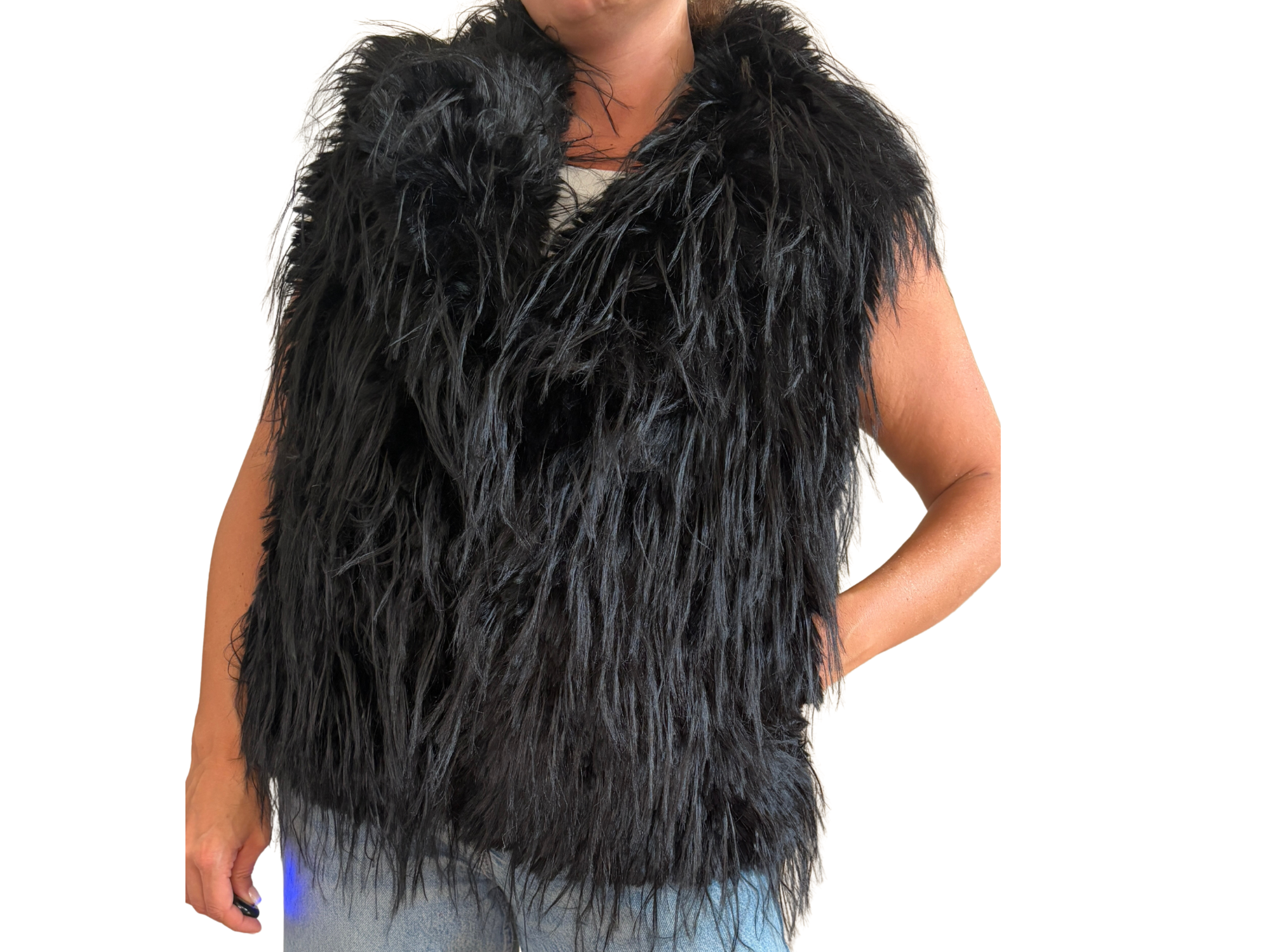 Chantal Faux Fur Vest