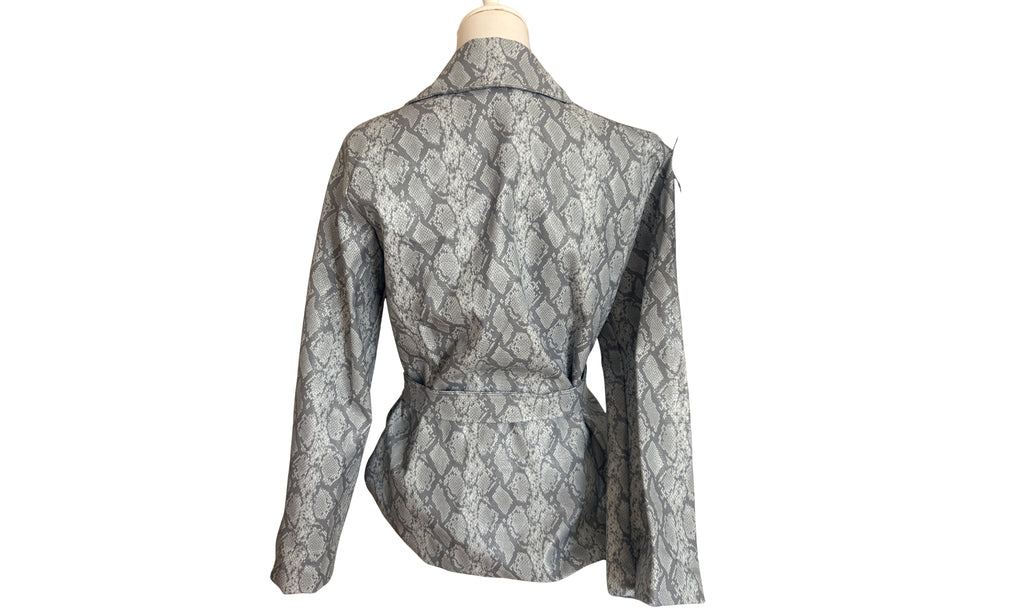 🐍 Python Belted Blazer
