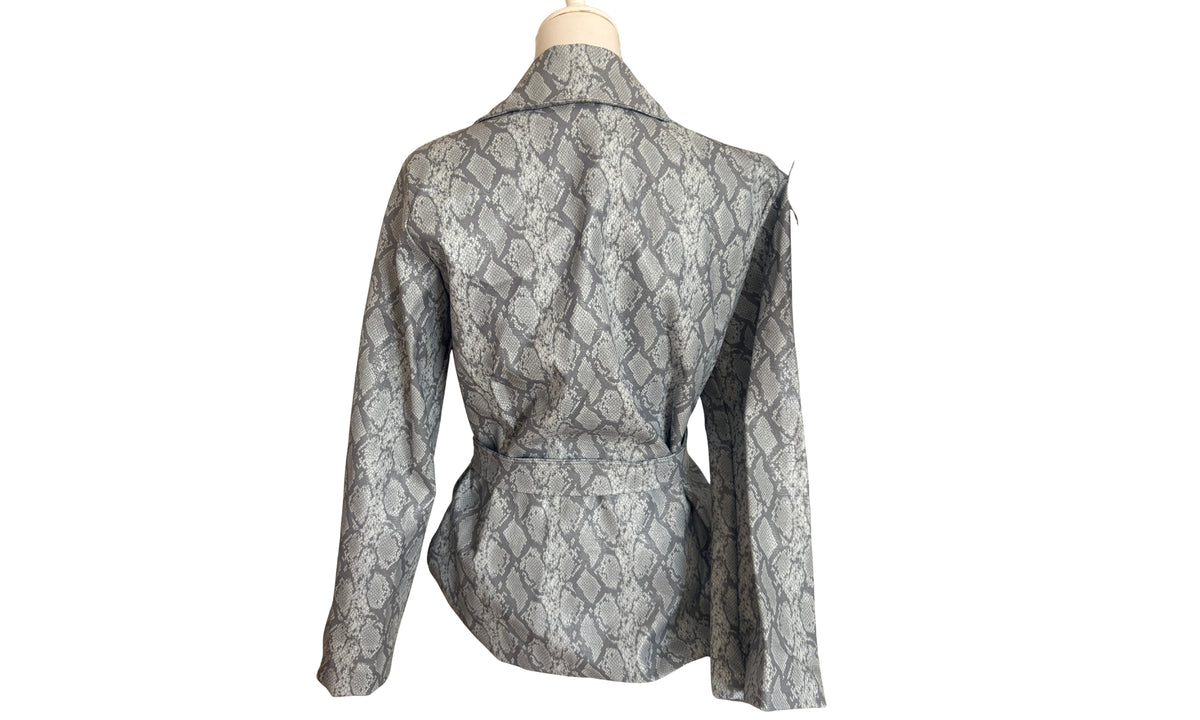 🐍 Python Belted Blazer