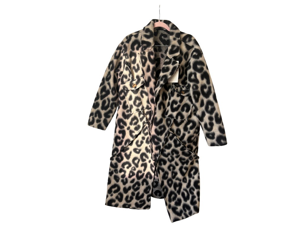 Long Cheetah Coat