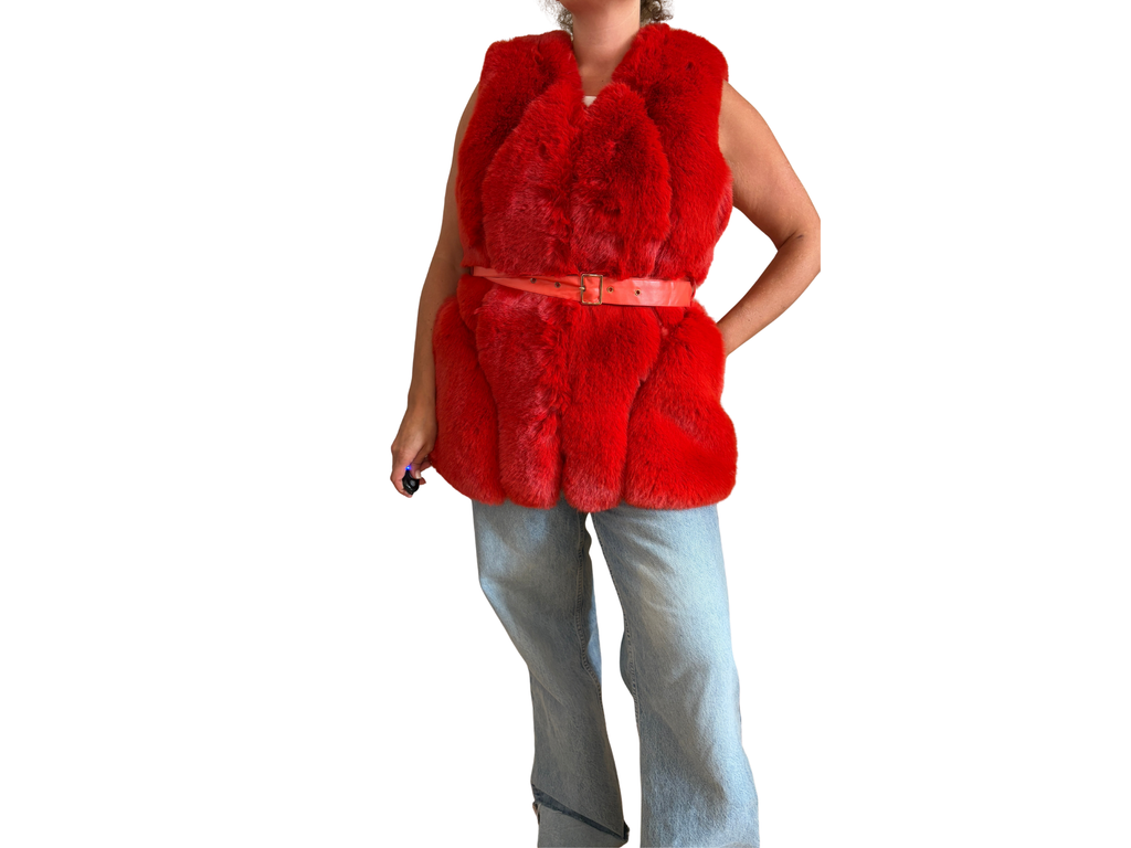Giulia Faux Fur Vest