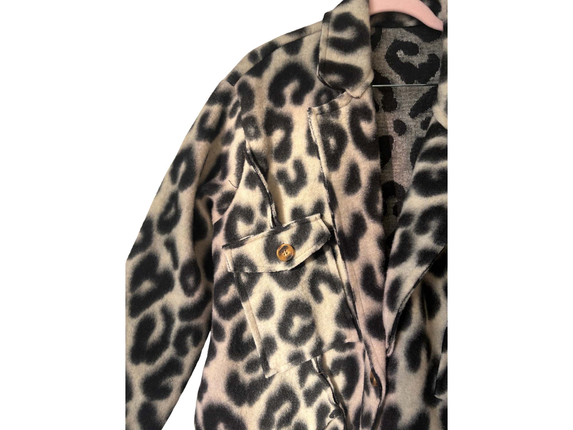 Long Cheetah Coat