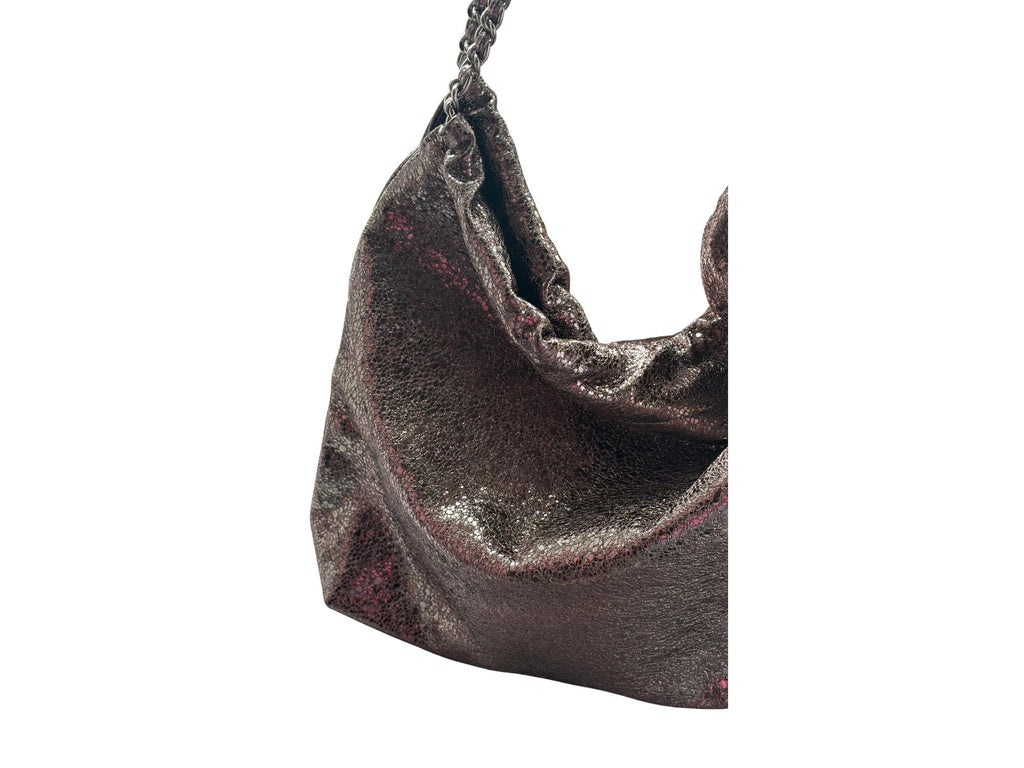 Chic Faux Leather Shoulder Bag – Magnetic Closure