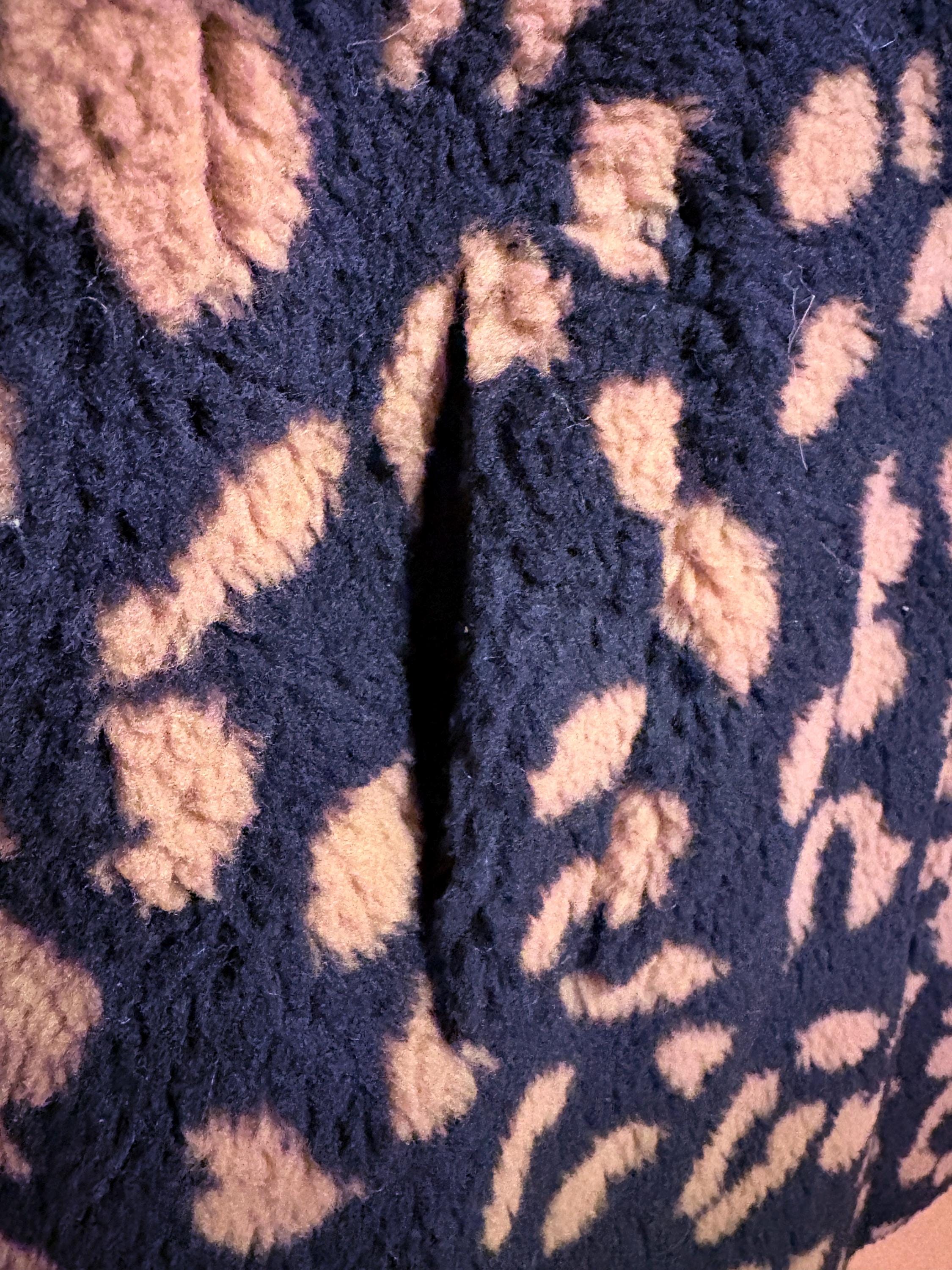 Long Cheetah Pattern Coat – Made in Italy