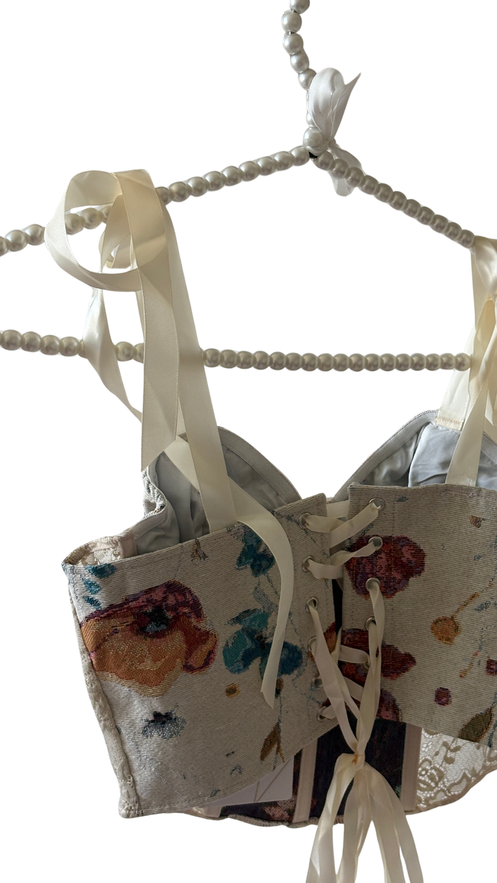 Romantic Denim Corset