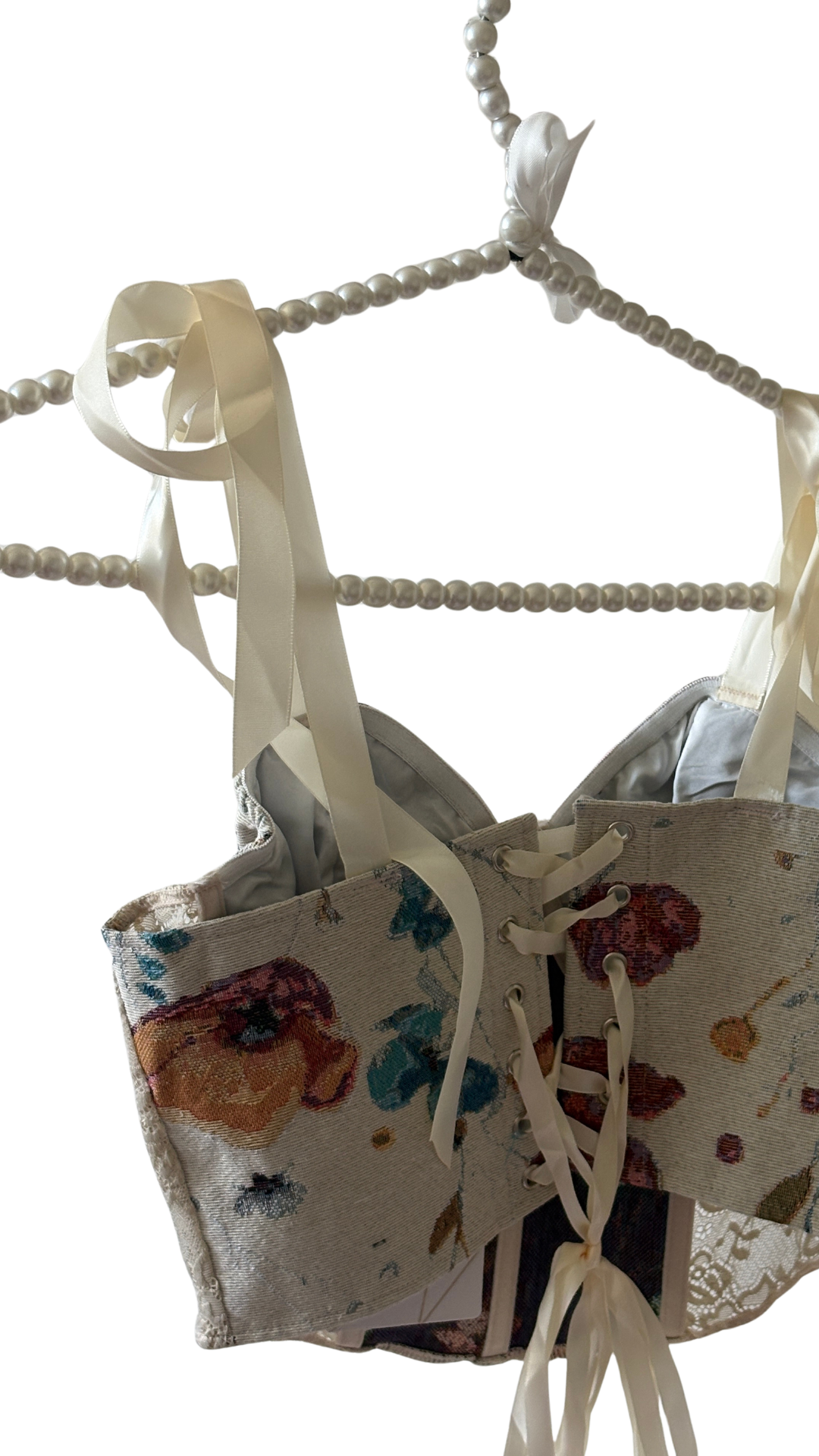Romantic Denim Corset