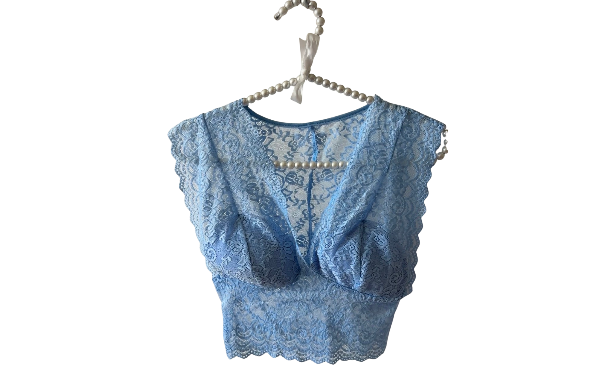 Lace hug top 🩷