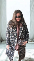 Long Cheetah Coat