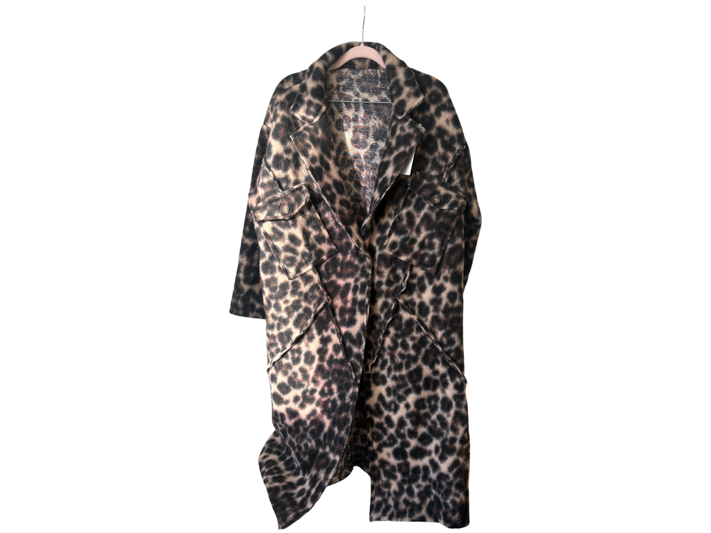 Long Cheetah Coat