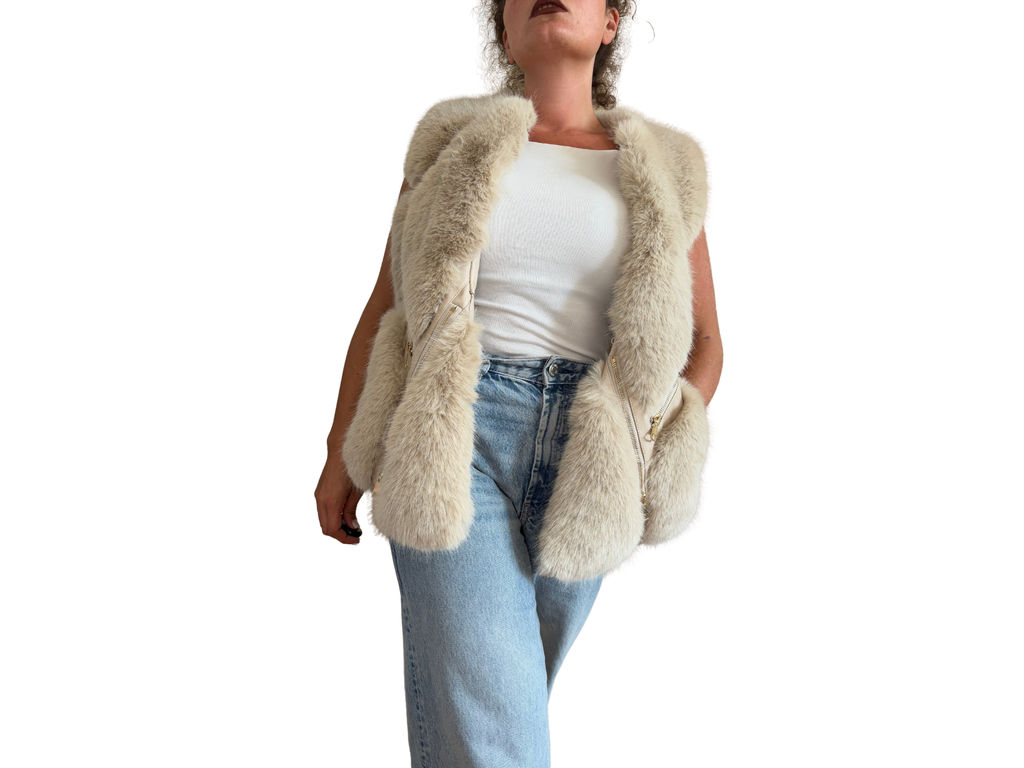 Leilah Faux Fur Vest
