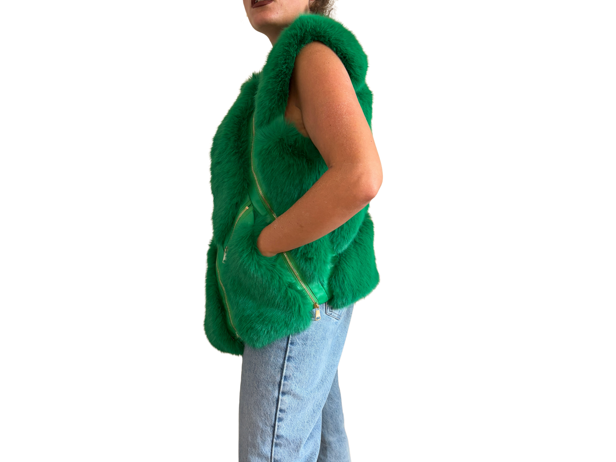 Leilah Faux Fur Vest