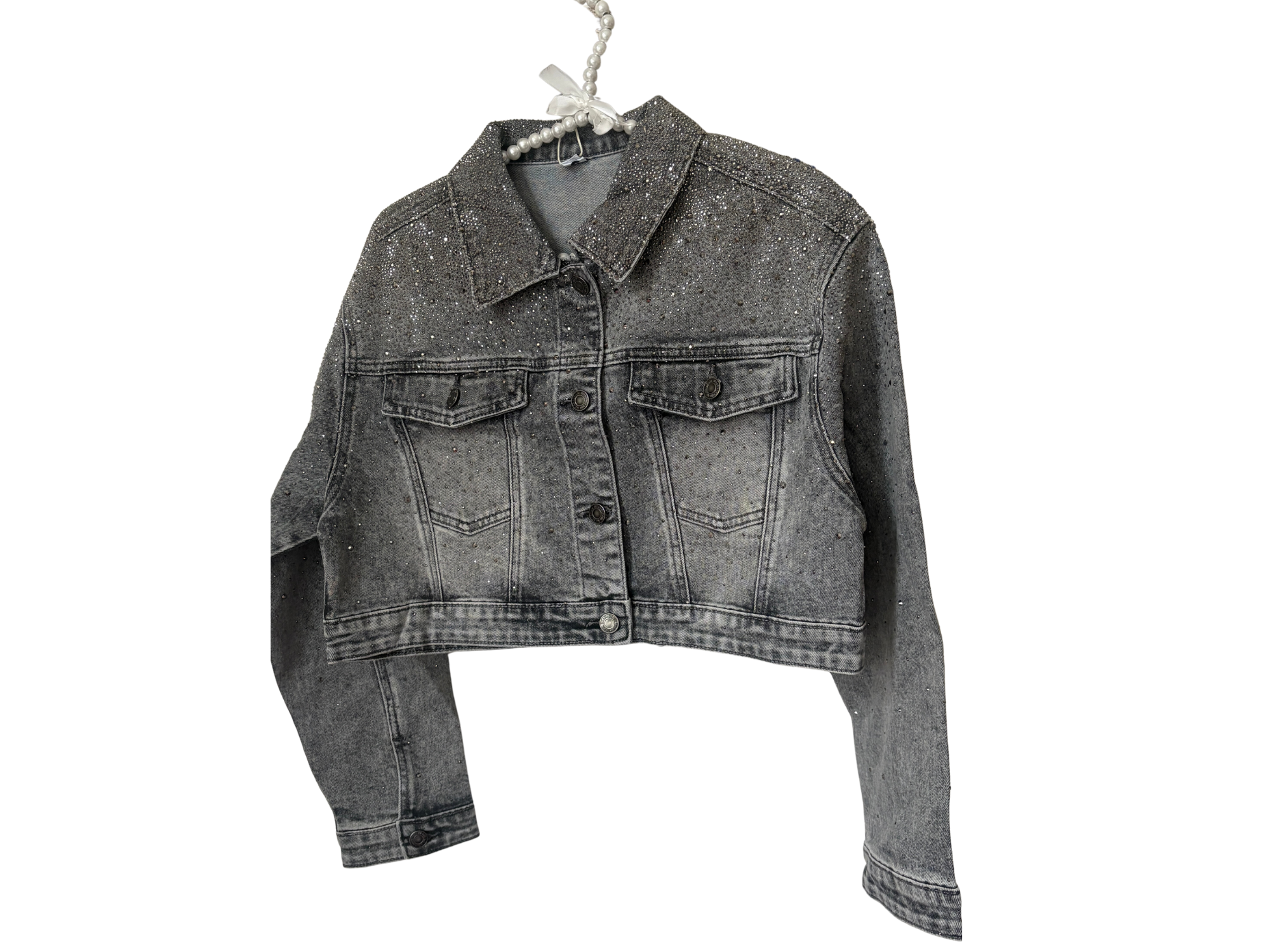 Sparkling Cropped Jacket 🪩