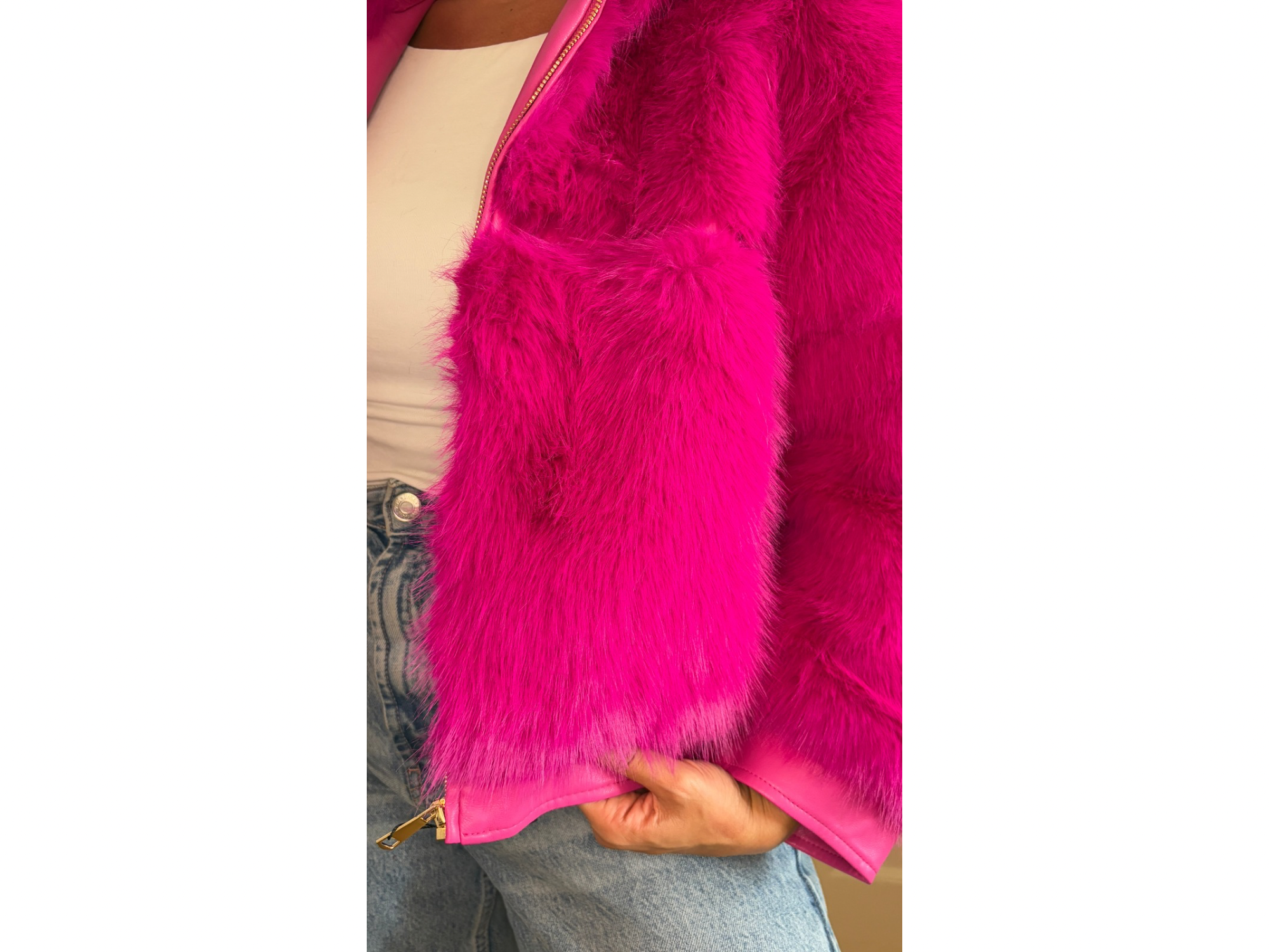 Marlene Faux Fur Hoodie