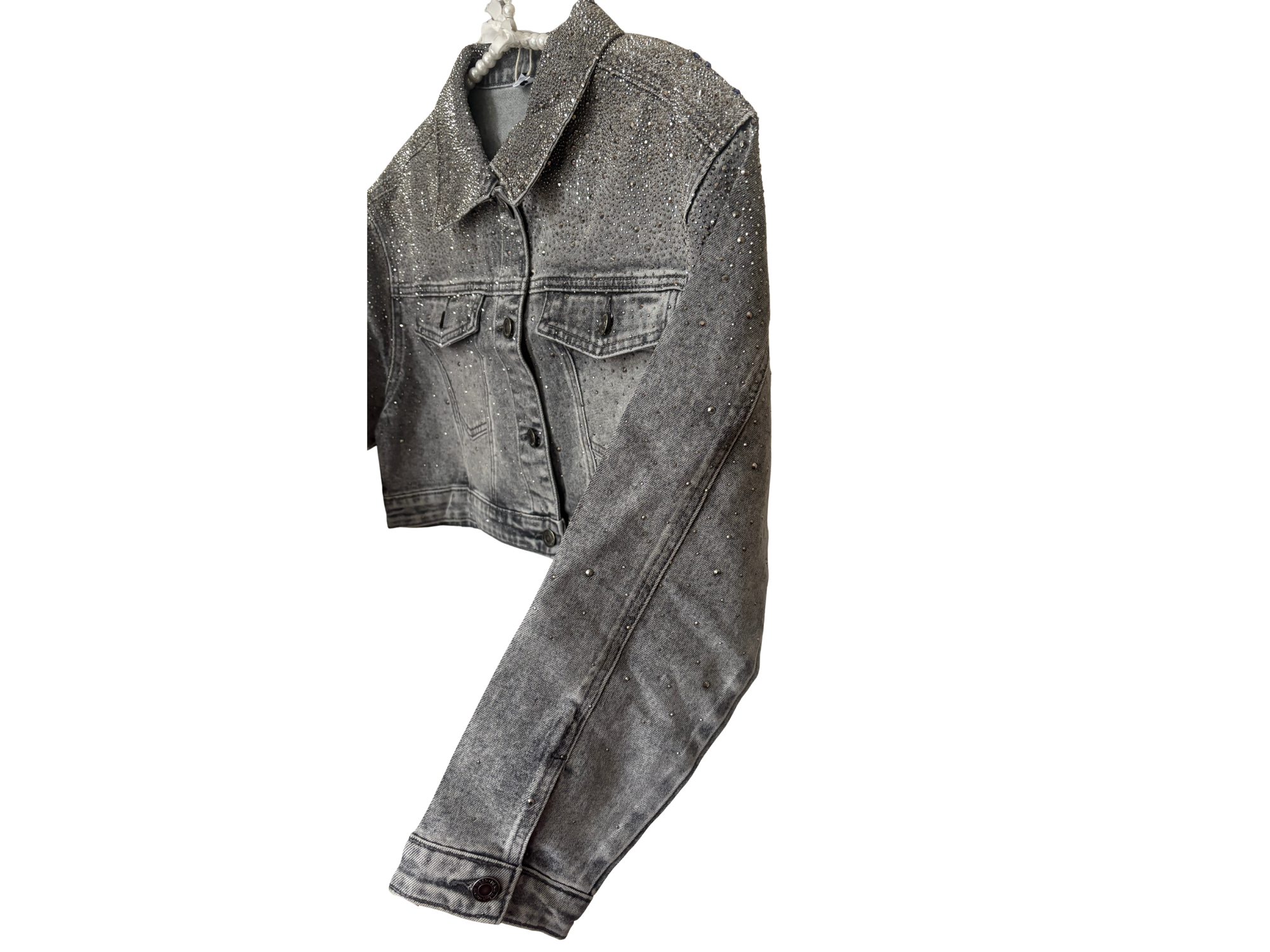 Sparkling Cropped Jacket 🪩