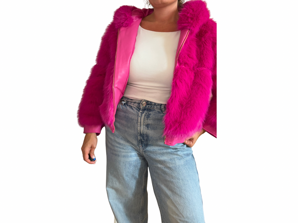 Marlene Faux Fur Hoodie
