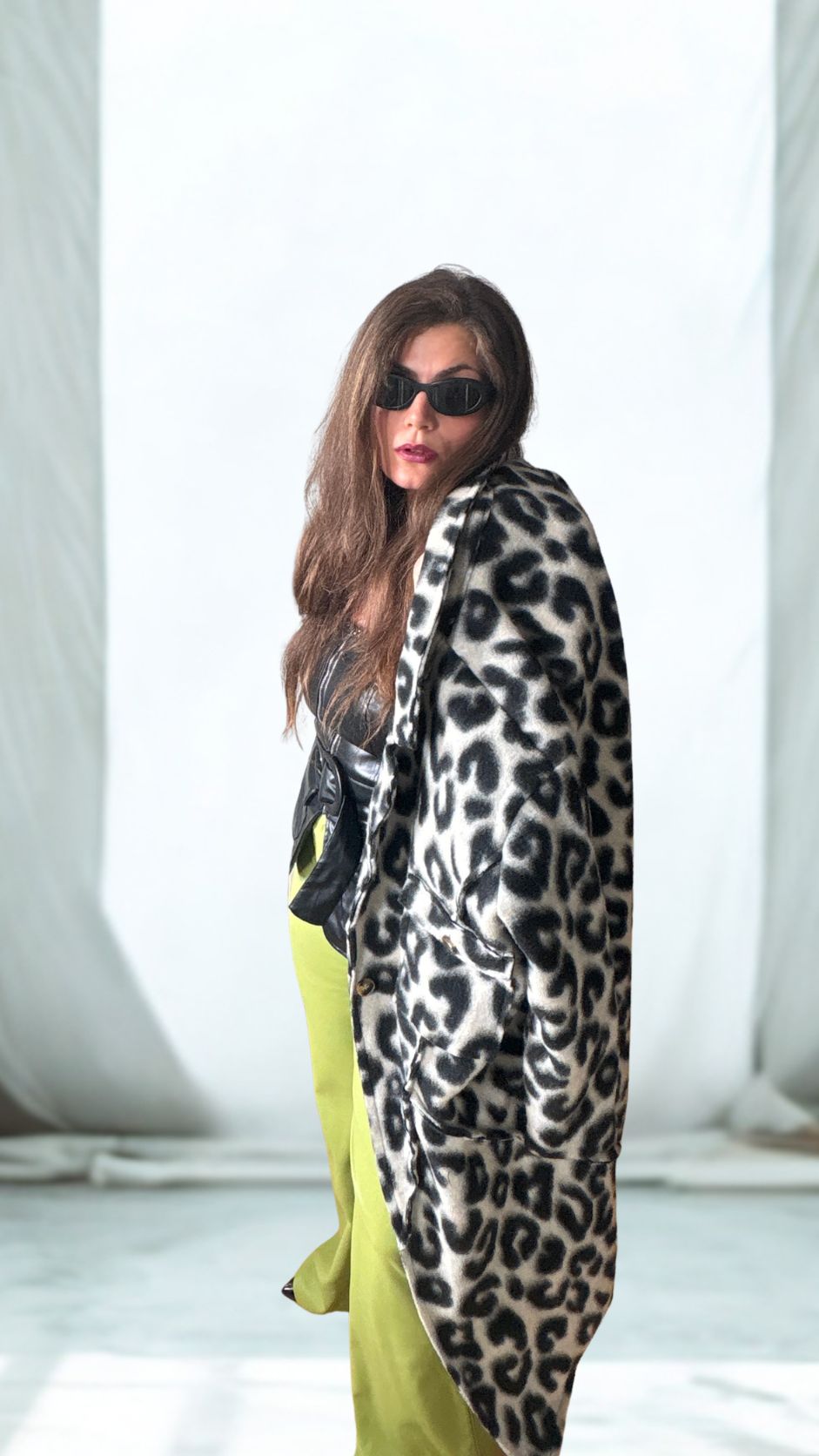 Long Cheetah Coat