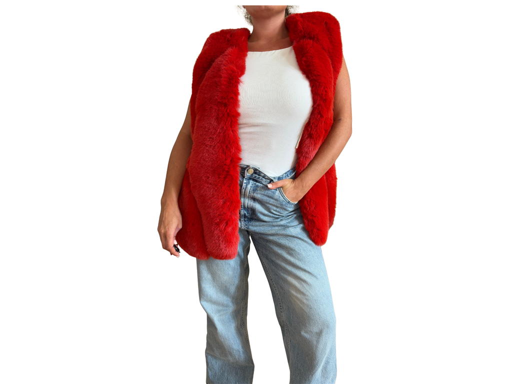 Giulia Faux Fur Vest