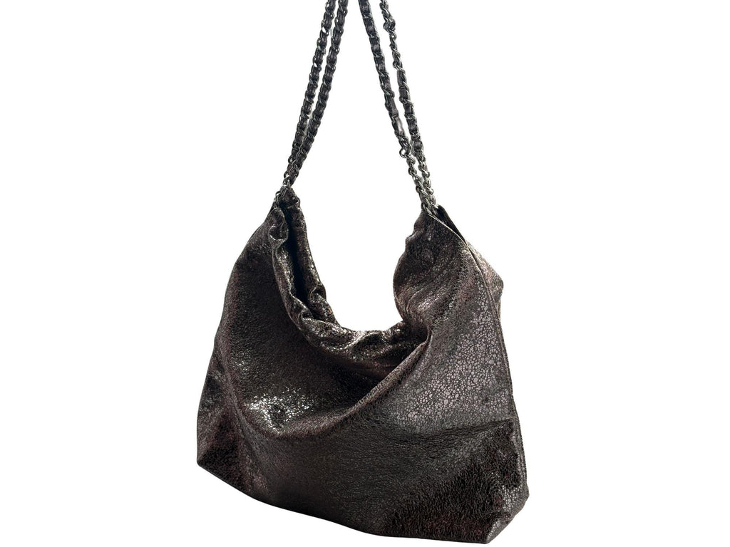 Chic Faux Leather Shoulder Bag – Magnetic Closure